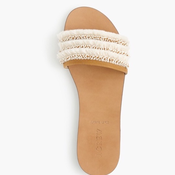 // J.Crew Embellished Slides - Picture 2 of 5